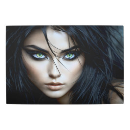 Impresión En Metal Ella es como un gato en la oscuridad 3