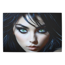 Impresión En Metal Ella es como un gato en la oscuridad 8