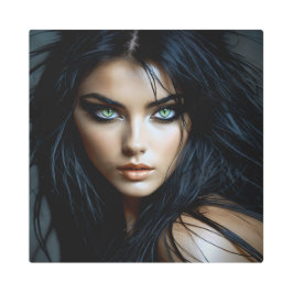 Impresión En Metal Ella es como un gato en la oscuridad de 19 años