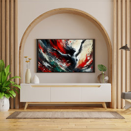 Impresión En Metal Emociones desatadas Resumen Pared arte-Metalizado