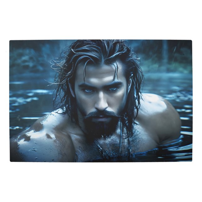 Impresión En Metal Enkidu (later known as Adam) 8 (Anverso)