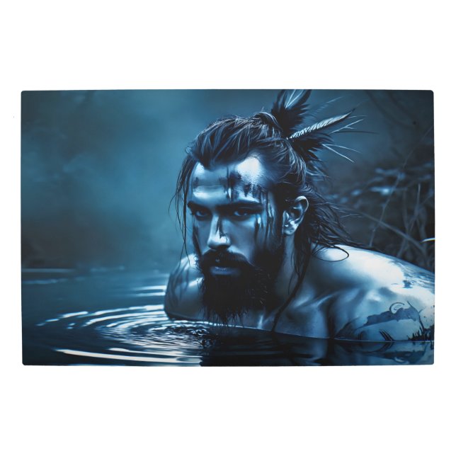 Impresión En Metal Enkidu (más tarde conocido como Adam) 3 (Anverso)