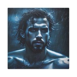 Impresión En Metal Enkidu (más tarde conocido como Adam) 5