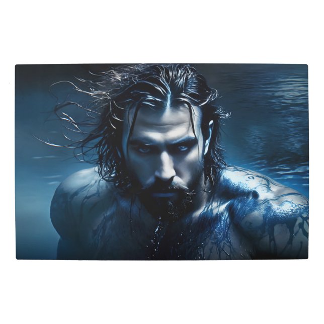 Impresión En Metal Enkidu (más tarde conocido como Adam) 7 (Anverso)