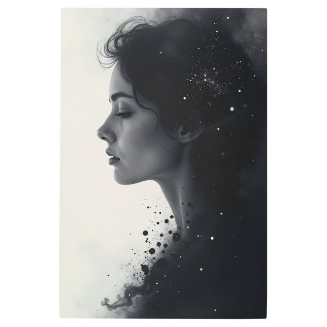 Impresión En Metal Entre el silencio y las estrellas (Anverso)