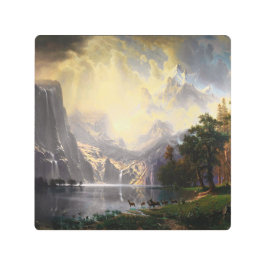 Impresión En Metal Entre Sierra Nevada por Albert Bierstadt