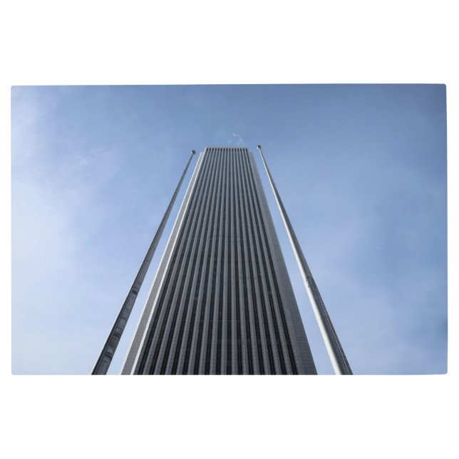 Impresión En Metal Eon Center, Chicago (Anverso)