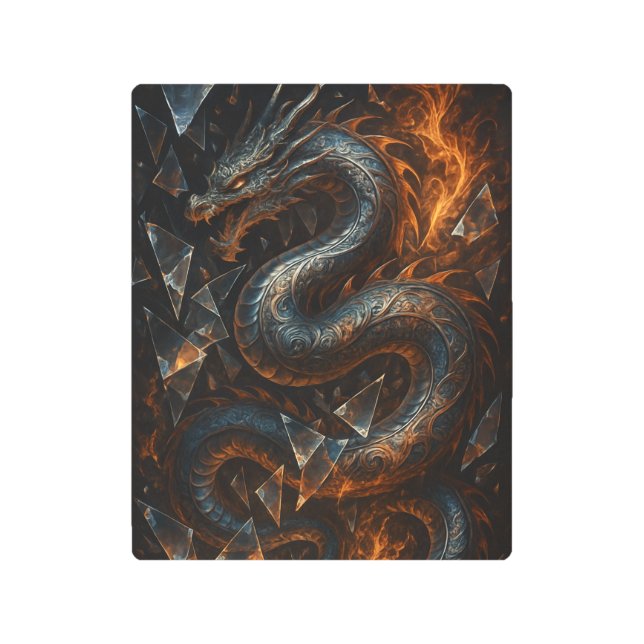 Impresión En Metal Epic Dragon Metal Print (Anverso)