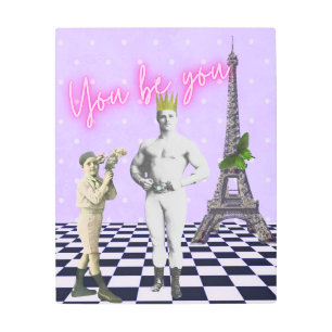 Impresión En Metal Eres Un Hombre Fuerte De Vintage