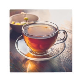 Impresión En Metal ¡Es hora de tomar el té!