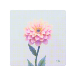 Impresión En Metal Esbozo pepinal efímero