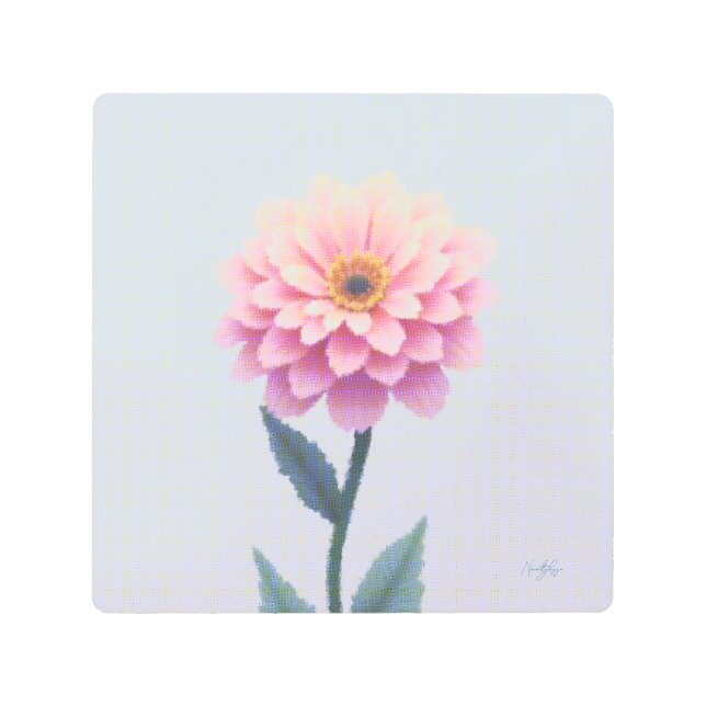 Impresión En Metal Esbozo pepinal efímero (Anverso)