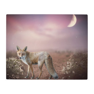 Impresión En Metal Escena Fox de Dream Moonlight