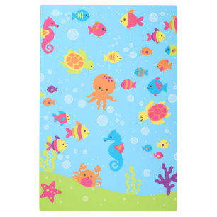 Impresión En Metal Escena subacuática cúrnea.ai