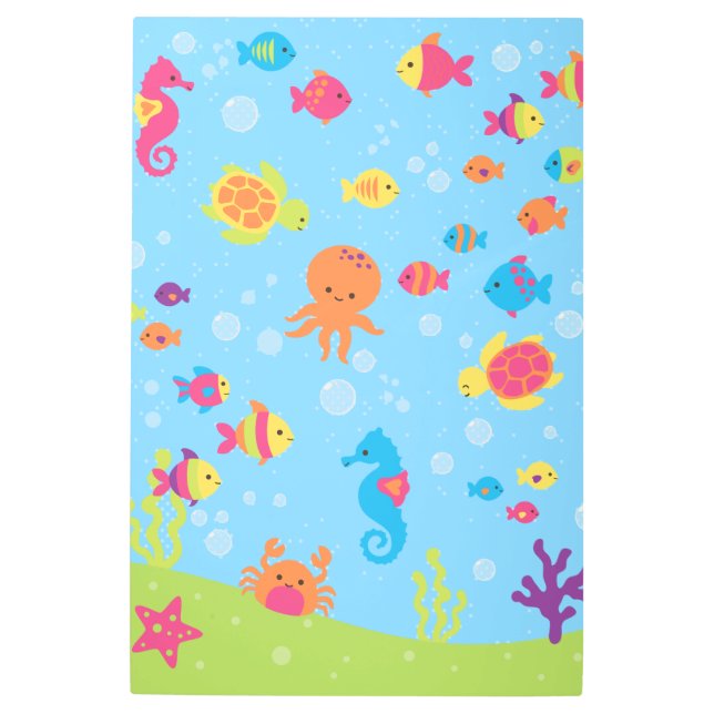 Impresión En Metal Escena subacuática cúrnea.ai (Anverso)