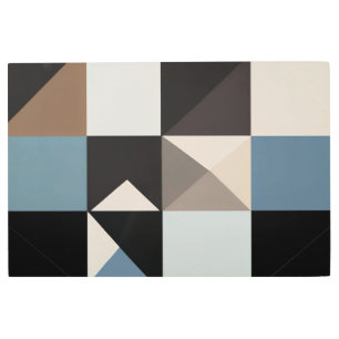 Impresión En Metal Esencia geométrica