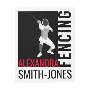 Impresión En Metal Esgrima