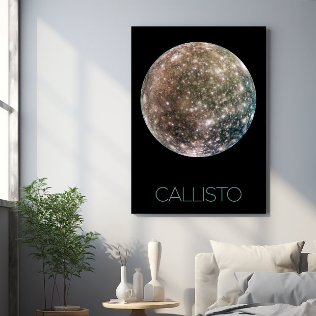 Impresión En Metal Espacio ultraterrestre, Cosmos, Sistema Solar, Moo (Subido por el creador)