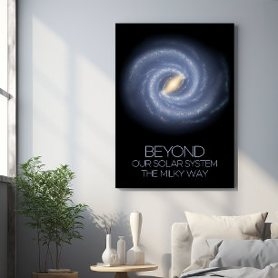 Impresión En Metal Espacio Ultraterrestre, Galaxia, Vía Láctea, Cosmo
