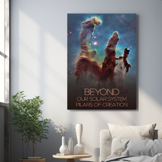 Impresión En Metal Espacio Ultraterrestre, Galaxia, Vía Láctea, Pilar (Subido por el creador)