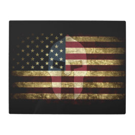 Impresión En Metal Espartano americano