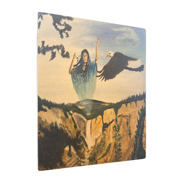 Impresión En Metal Espíritu, por Gary Poling (Angulado)