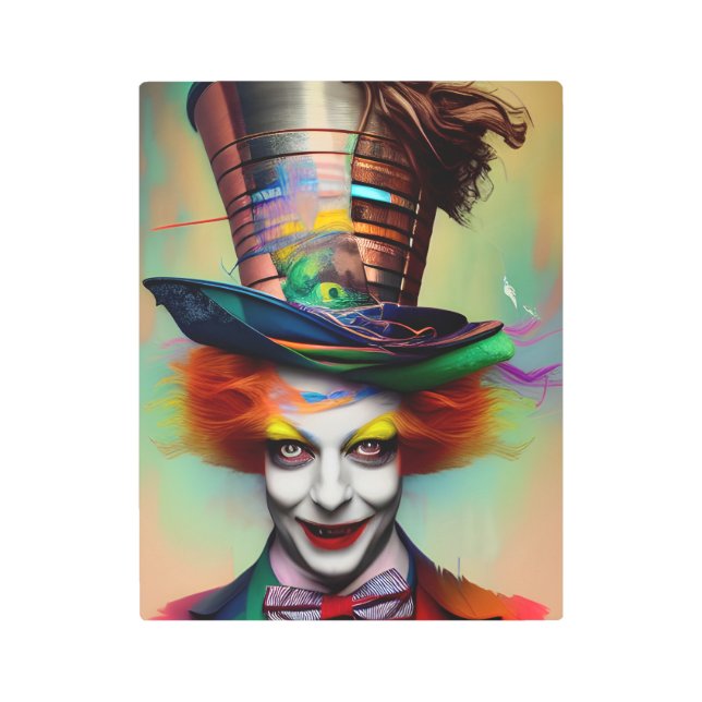 Impresión En Metal Está loco (Anverso)