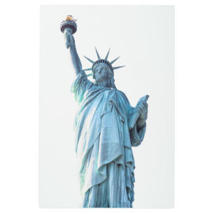 Impresión En Metal Estatua de la libertad