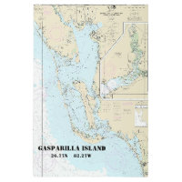 Estero Bay a Lemon Bay Nautical Chart 11426 Metali