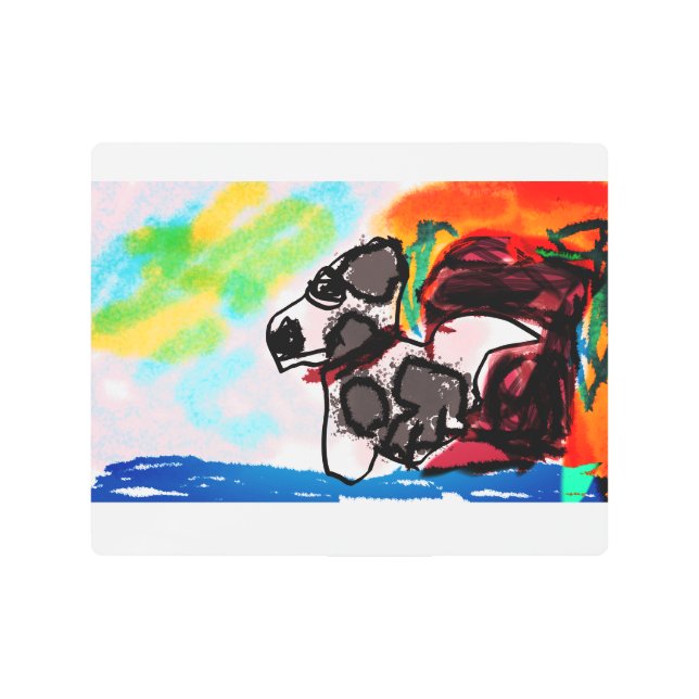 Impresión En Metal Estilo de amante dálmata (Anverso)