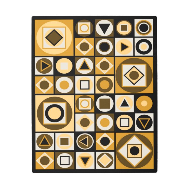 Impresión En Metal Estilo moderno 2 de mediados del siglo XX (Anverso)