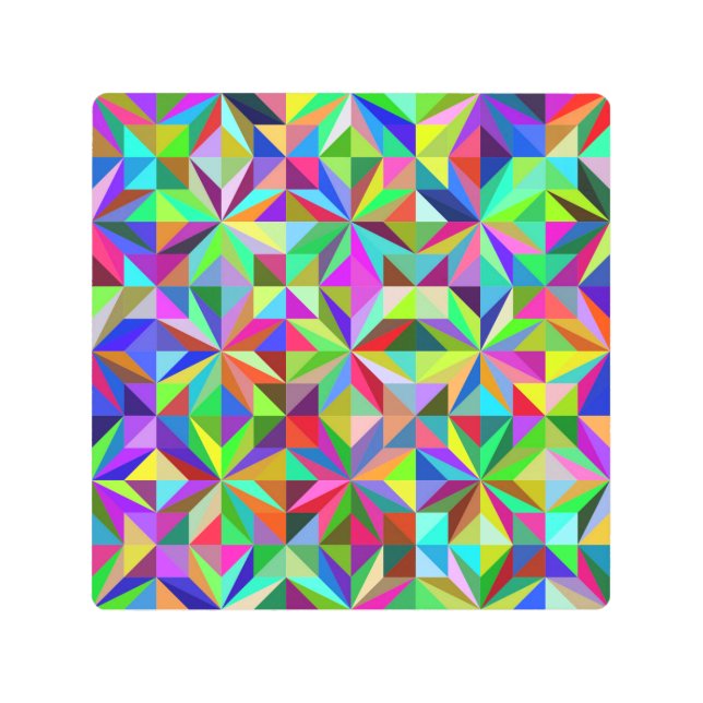 Impresión En Metal Estrellas abstractas (Anverso)