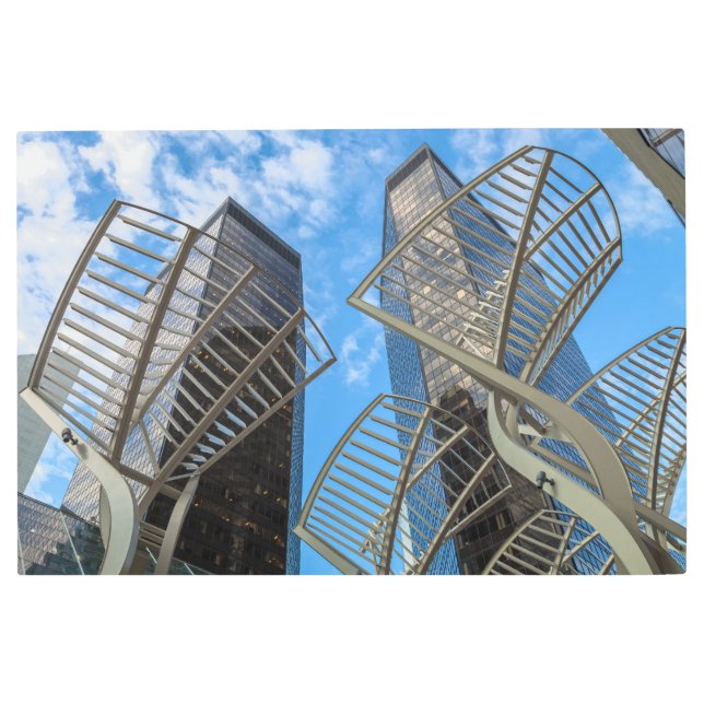 Impresión En Metal Estructuras Calgarias (Anverso)