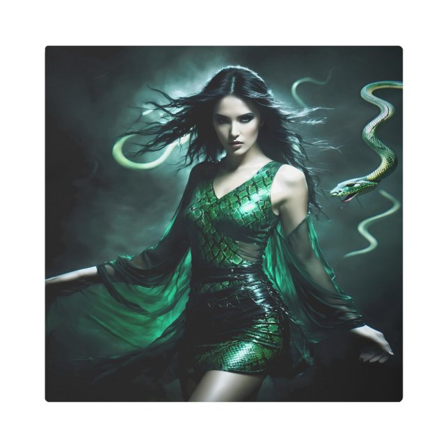 Impresión En Metal Eva (antes conocida como Shamhat) 7 (Anverso)