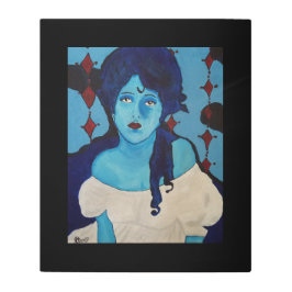 Impresión En Metal Evelyn Blue