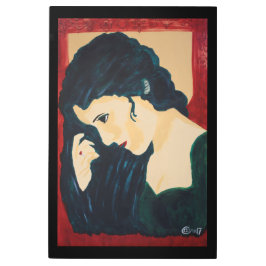 Impresión En Metal Evelyn Demure