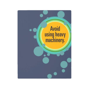 Impresión En Metal Evitar el uso de maquinaria pesada Burbuja radial 