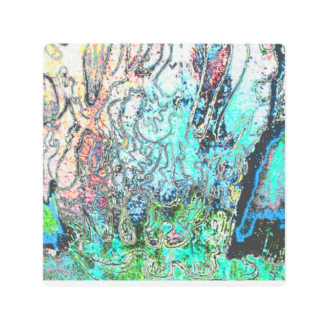 Impresión En Metal Explosión de inundación (Anverso)