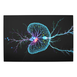 Impresión En Metal Explosión de neuronas