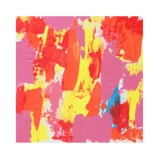 Impresión En Metal Expresión abstracta #7 de Michael Moffa (Anverso)