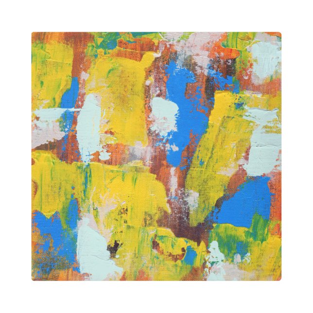 Impresión En Metal Expresión abstracta #8 de Michael Moffa (Anverso)