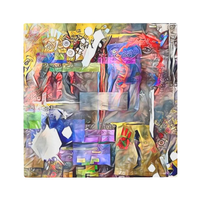 Impresión En Metal Extracto moderno (Anverso)