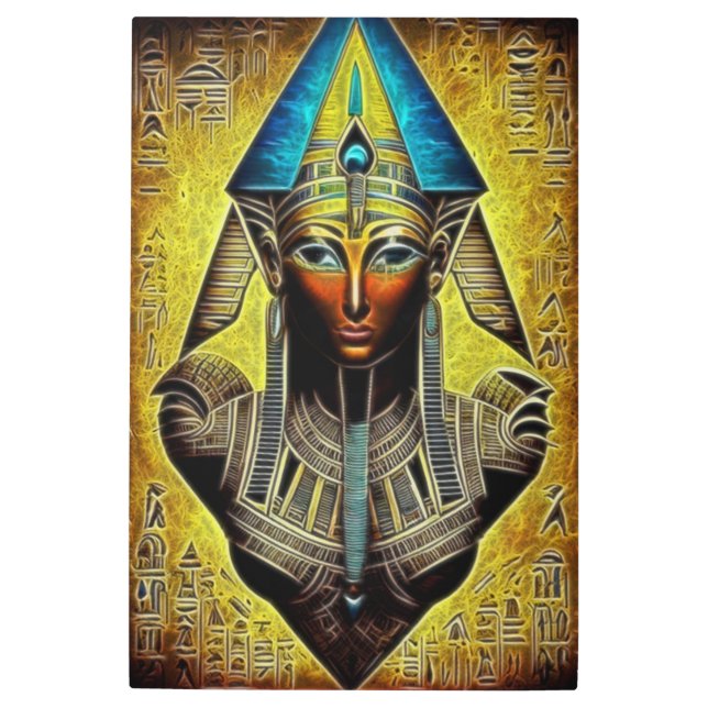 Impresión En Metal Extraño Egipto 9 (Anverso)