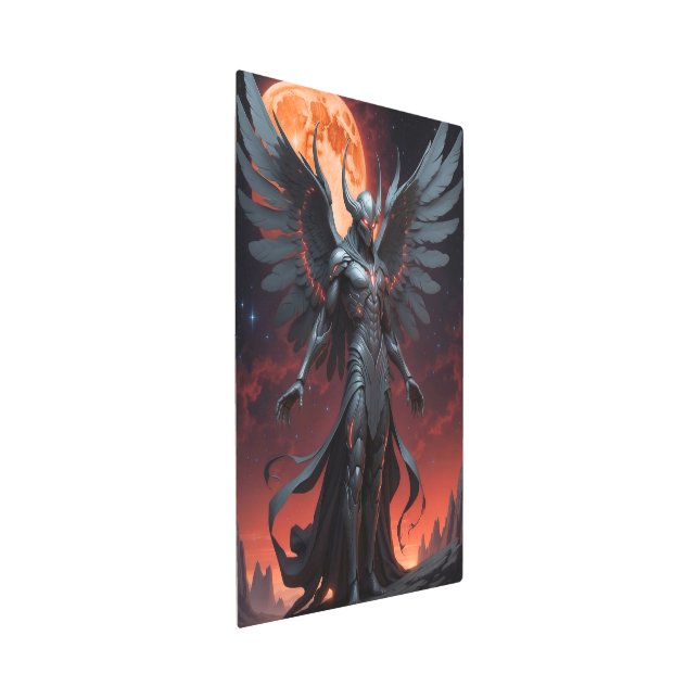 Impresión En Metal Extraterrestre con alas etéreas 2. (3/4)