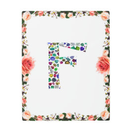 Impresión En Metal F Monograma