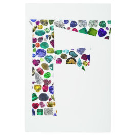 Impresión En Metal F Monograma