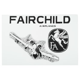 Impresión En Metal Fairchild A-10 Warthog