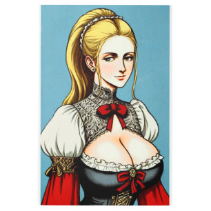 Impresión En Metal Faire Maiden 11