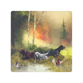 Impresión En Metal Familia Setters