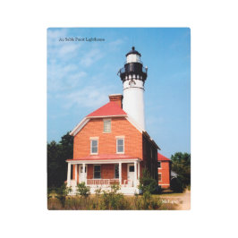 Impresión En Metal Faro Au Sable Point
